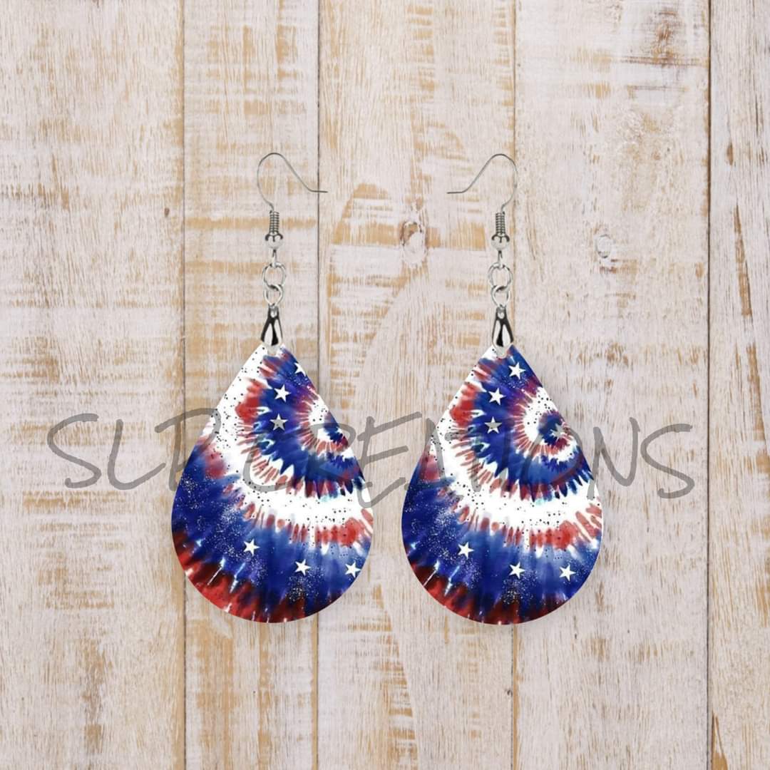 Patriotic Earrings