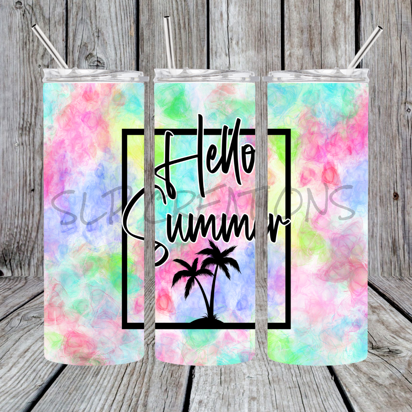 Summer Themed Tumblers