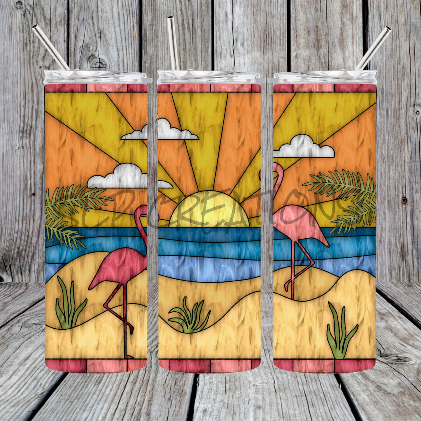 Stained Glass Tumblers