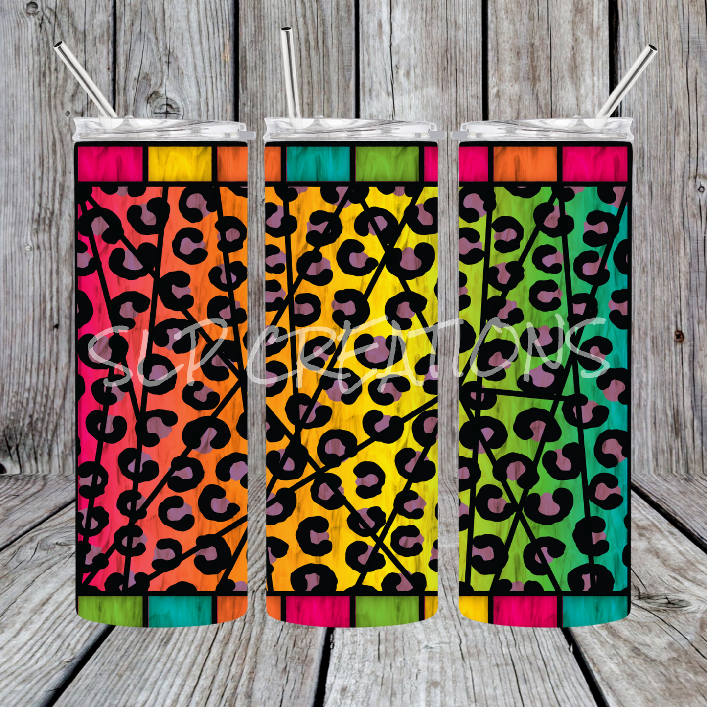 Stained Glass Tumblers