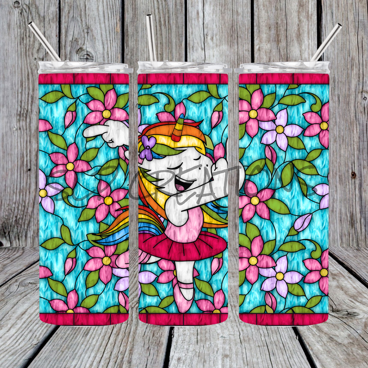 Stained Glass Tumblers