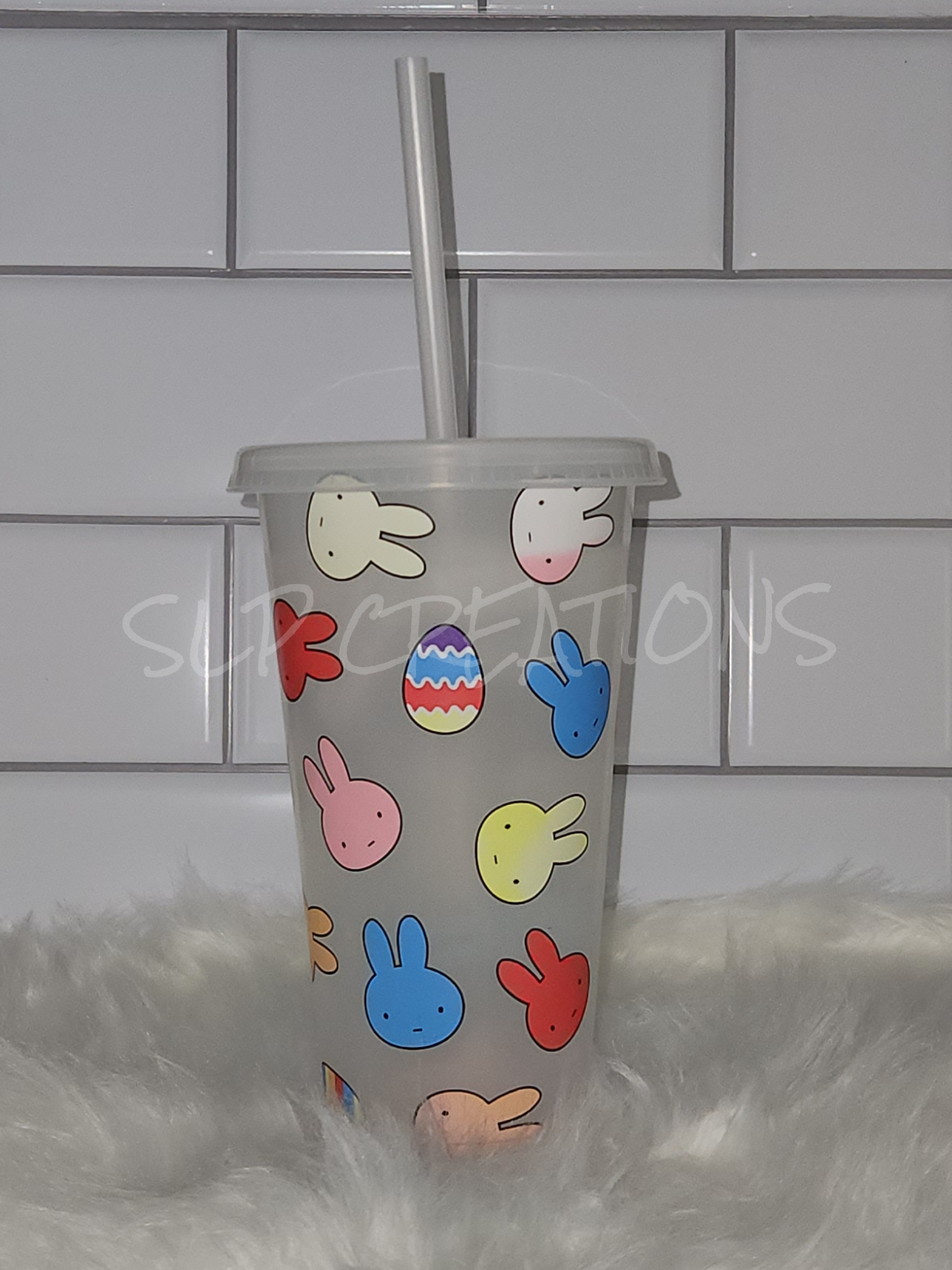 Clear Easter Color Change Cup