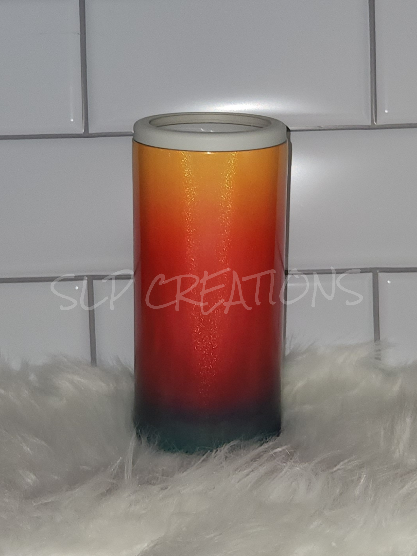 Rainbow Ombre Skinny Koozie