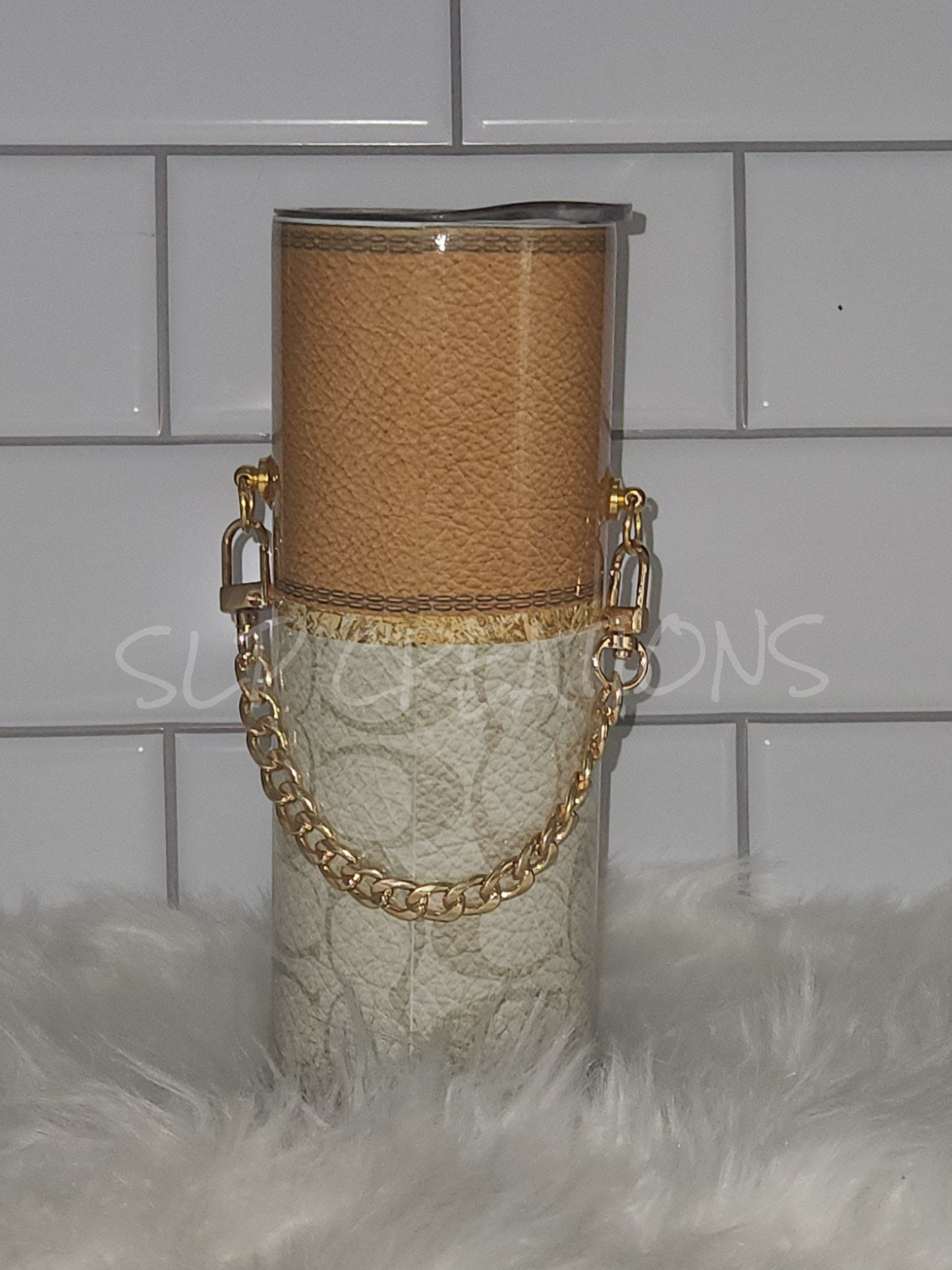 Inspired Designer Purse Tumbler