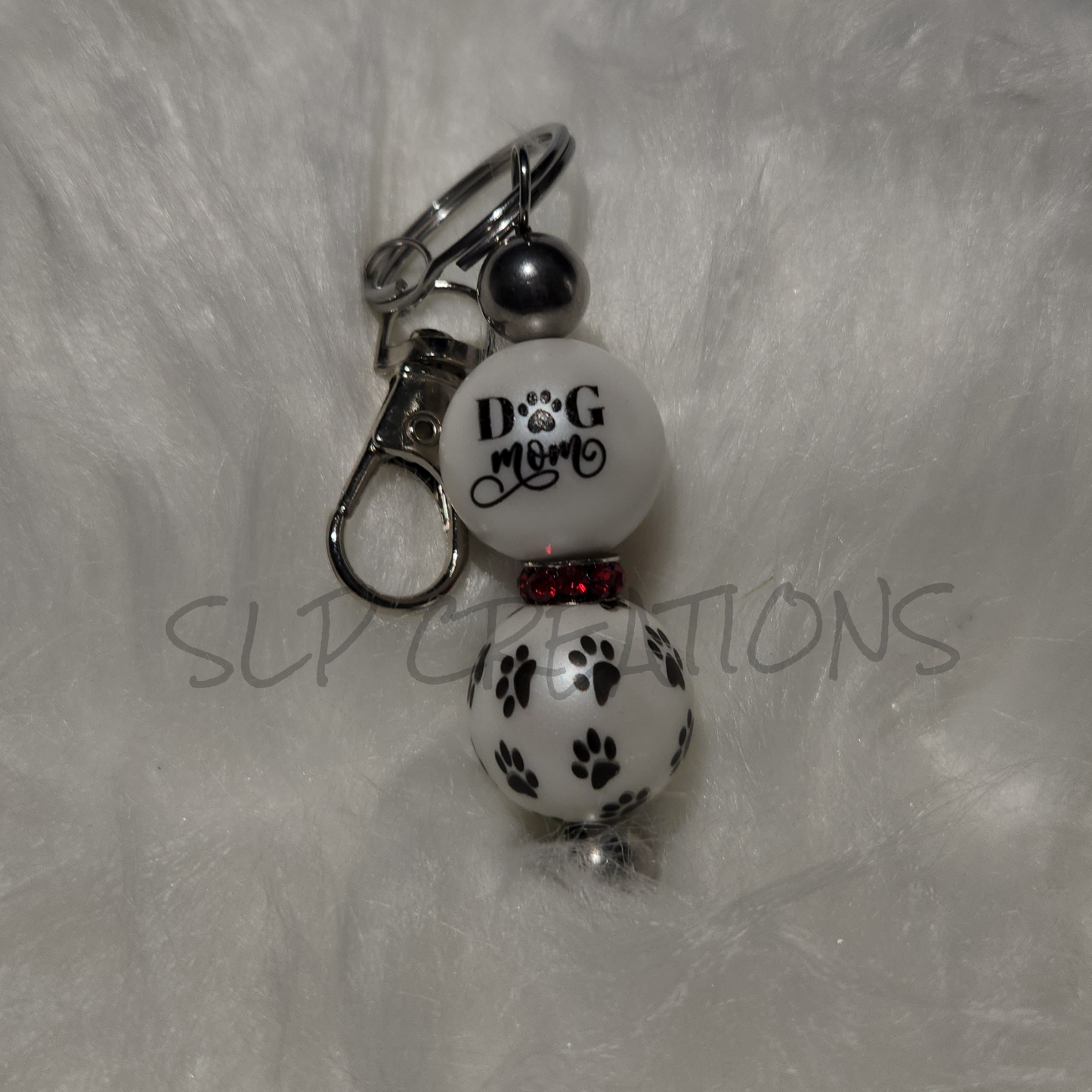 Dog Mom Keychain
