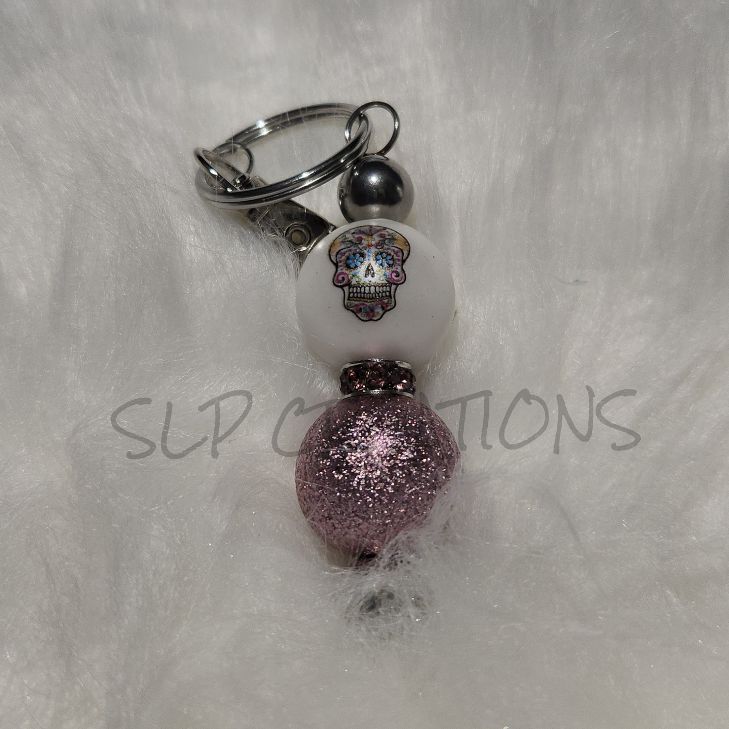Sugar Skull Keychain