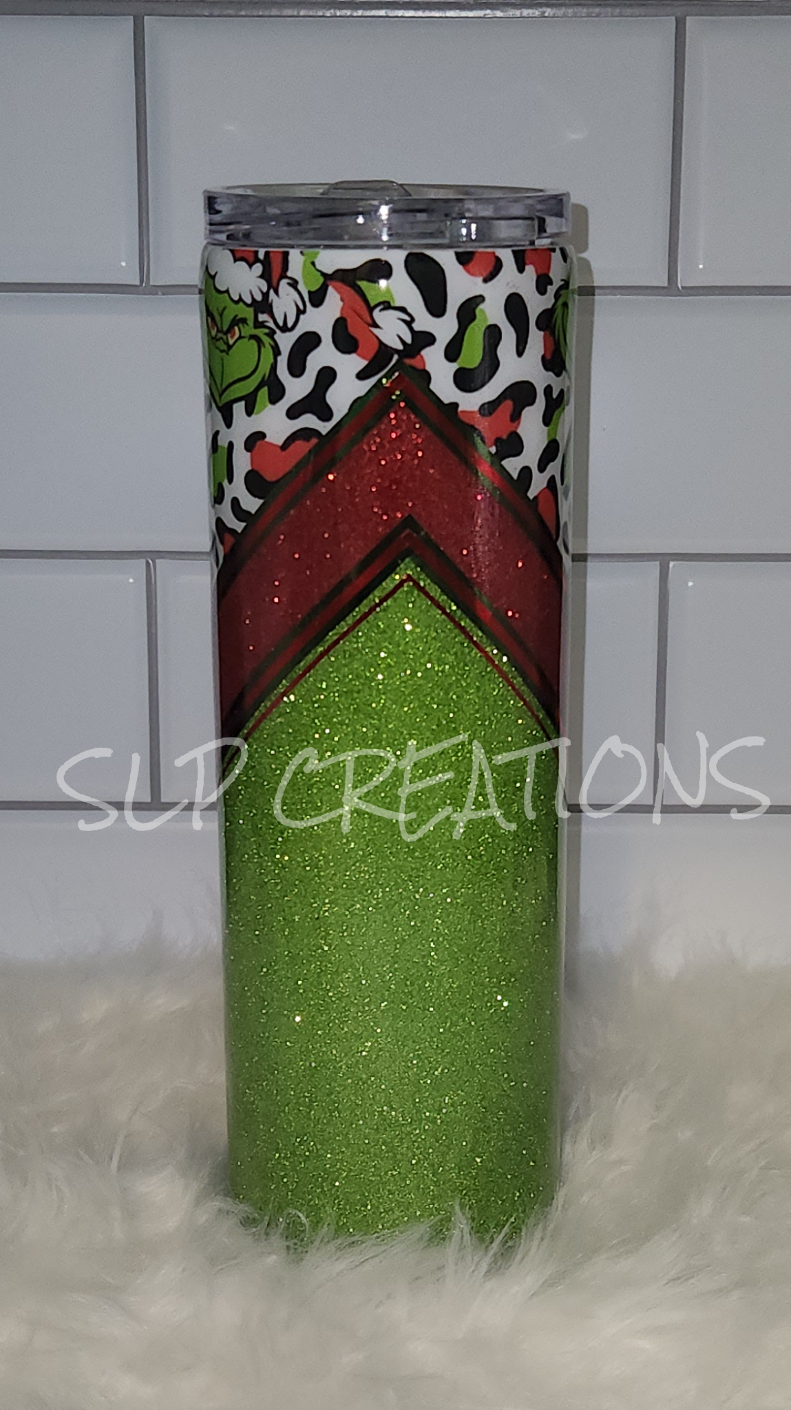 Green Guy Leopard Tumbler