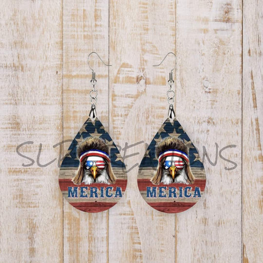 Patriotic Earrings
