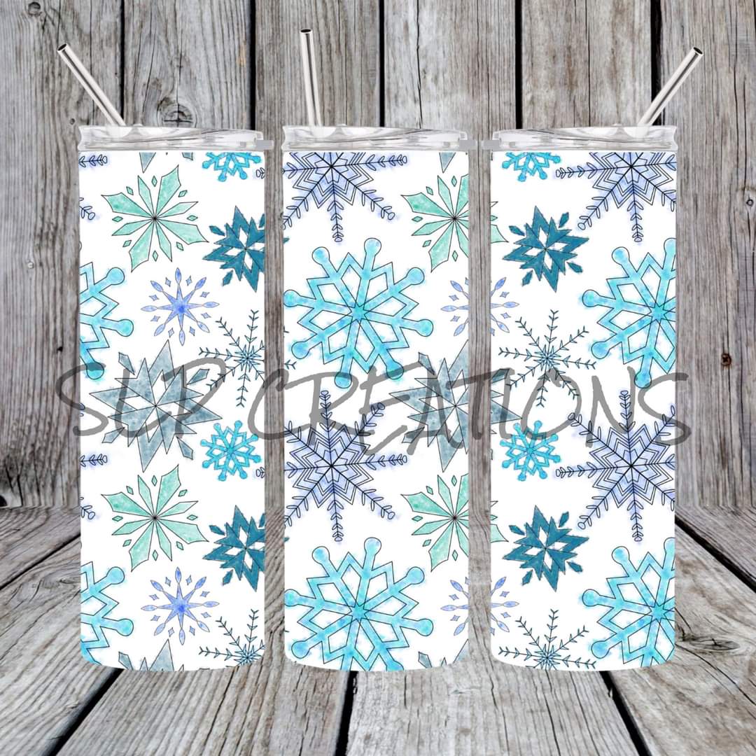 Winter Themed Tumblers