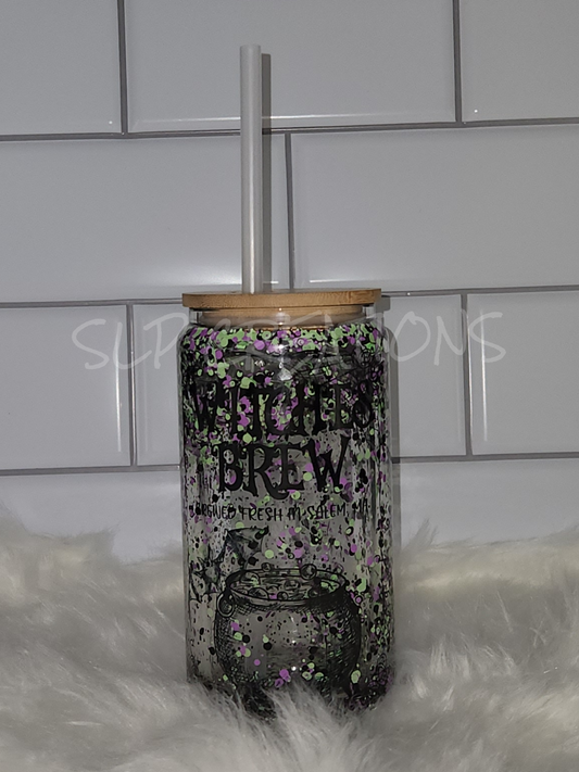 Witches Brew Snowglobe Tumbler