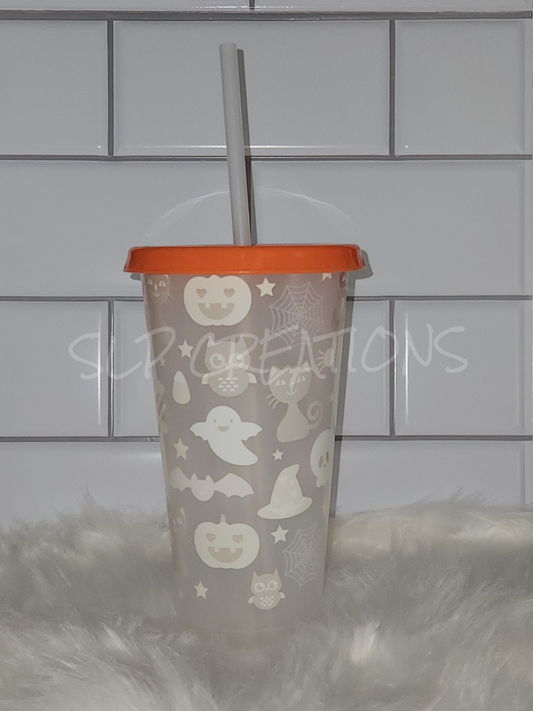 Clear Halloween Color Change Cup