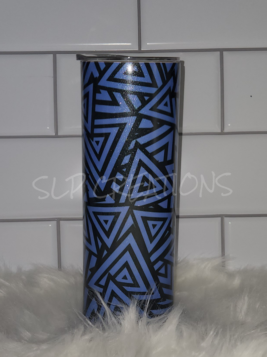 Geometric Color Change Tumbler