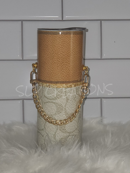Inspired Designer Purse Tumbler