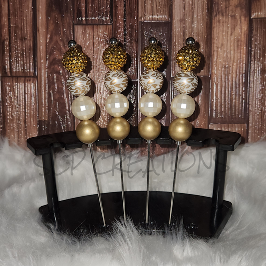 Gold Leopard Appetizer Sticks