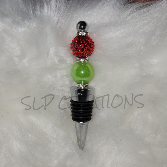 Christmas Wine Stopper