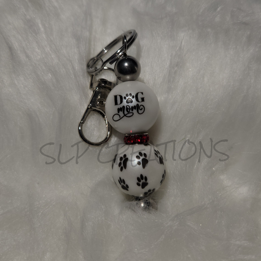 Dog Mom Keychain