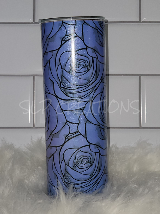 Rose Color Change Tumbler