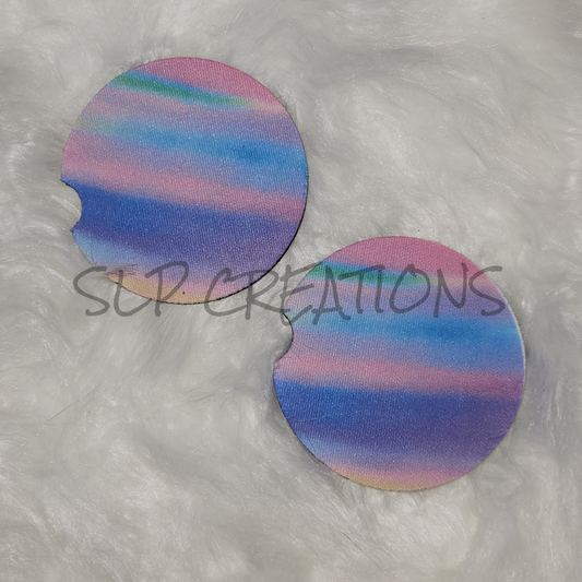 Watercolor Car Coasters