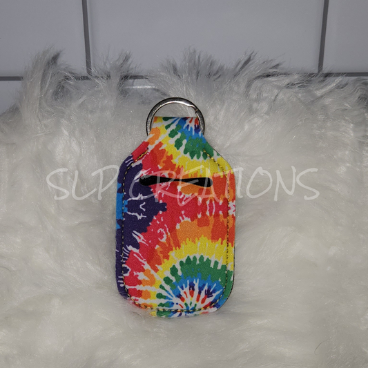 Tie Dye Hand Sanitizer Holder