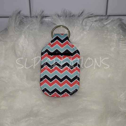 Chevron Hand Sanitizer Holder