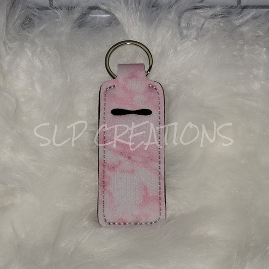 Pink Marble Chapstick Holder