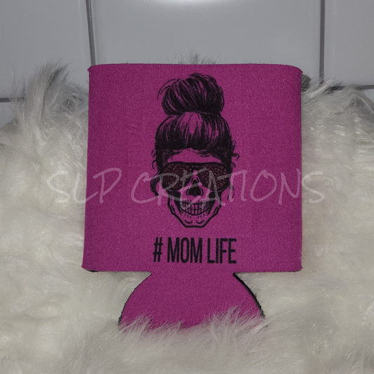 Messy Bun Can Koozie