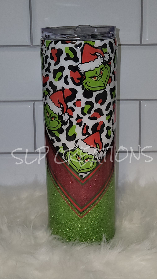Green Guy Leopard Tumbler