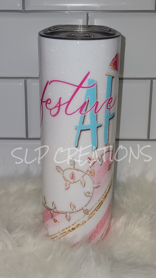 Festive AF Tumbler