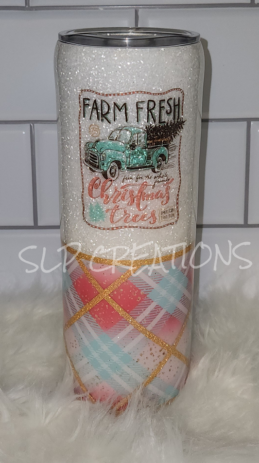 Farm Fresh Xmas Trees Tumbler