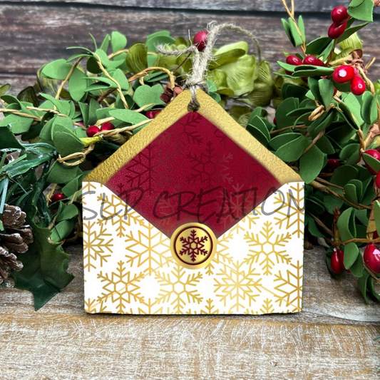Snowflake Envelope Ornament